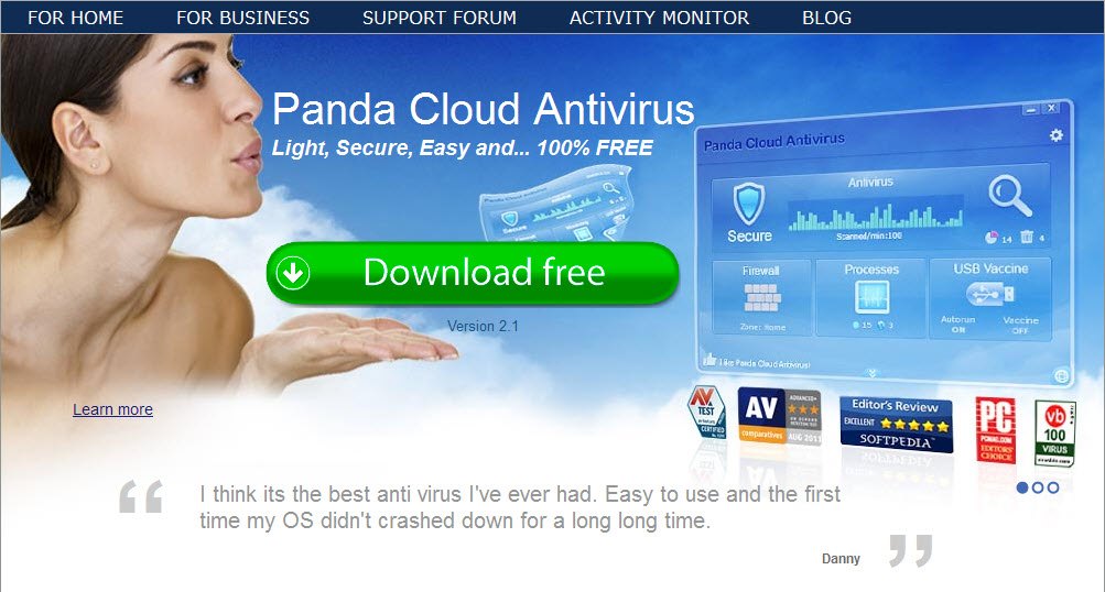 Panda Cloud Anti-Virus 2012 Free